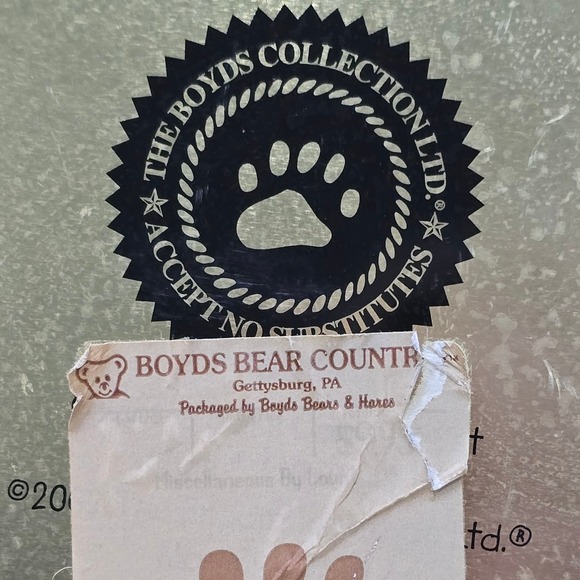 Boyds Bears Country Collectible Tin Round Storage Box - Picture 16 of 16